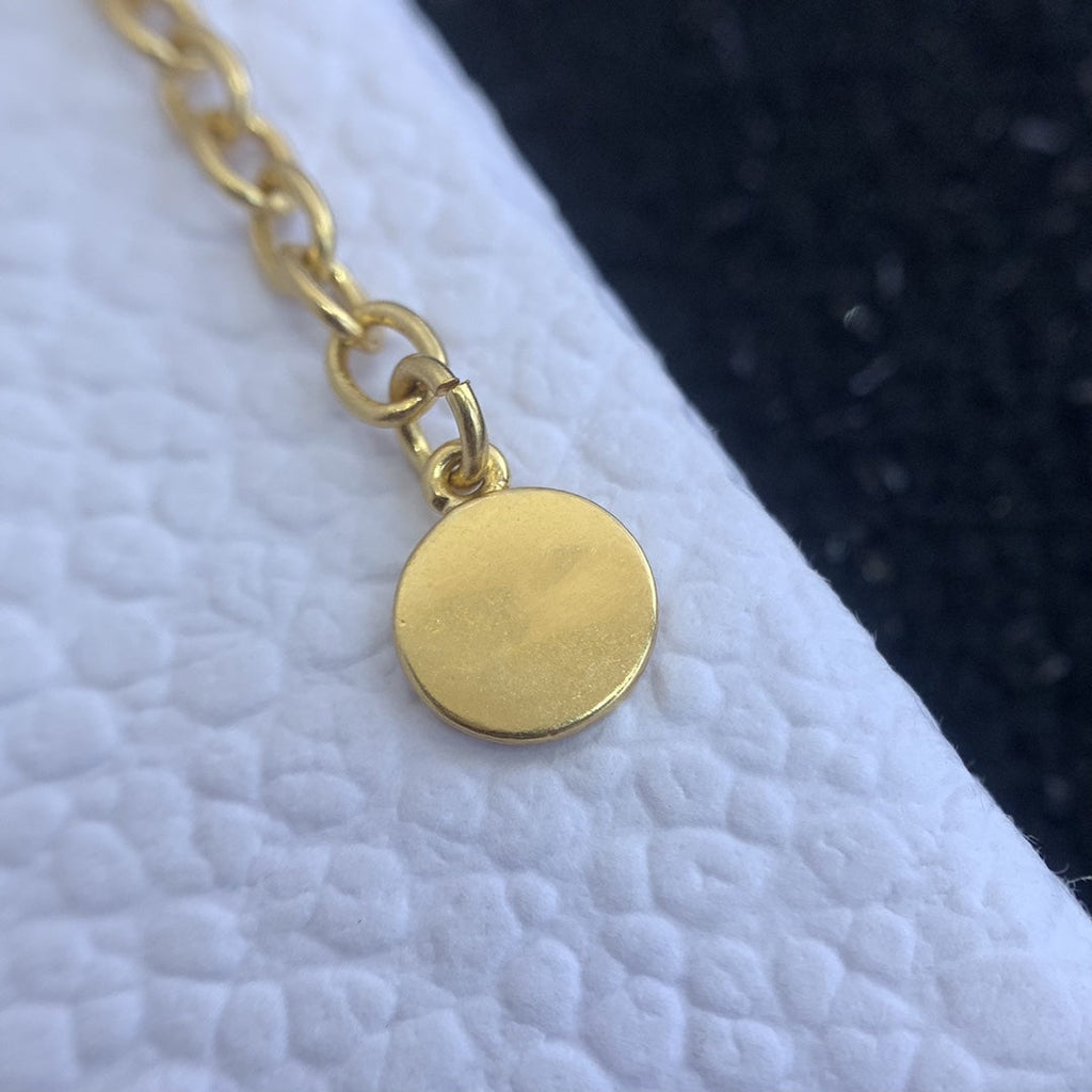Dior CD Pendant MOP Star Gold Necklace