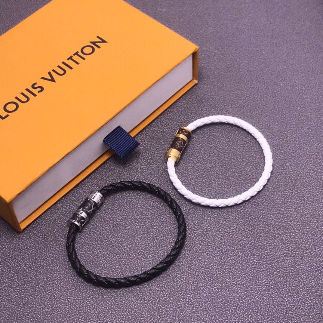 18K Louis Vuitton Braided Bracelet