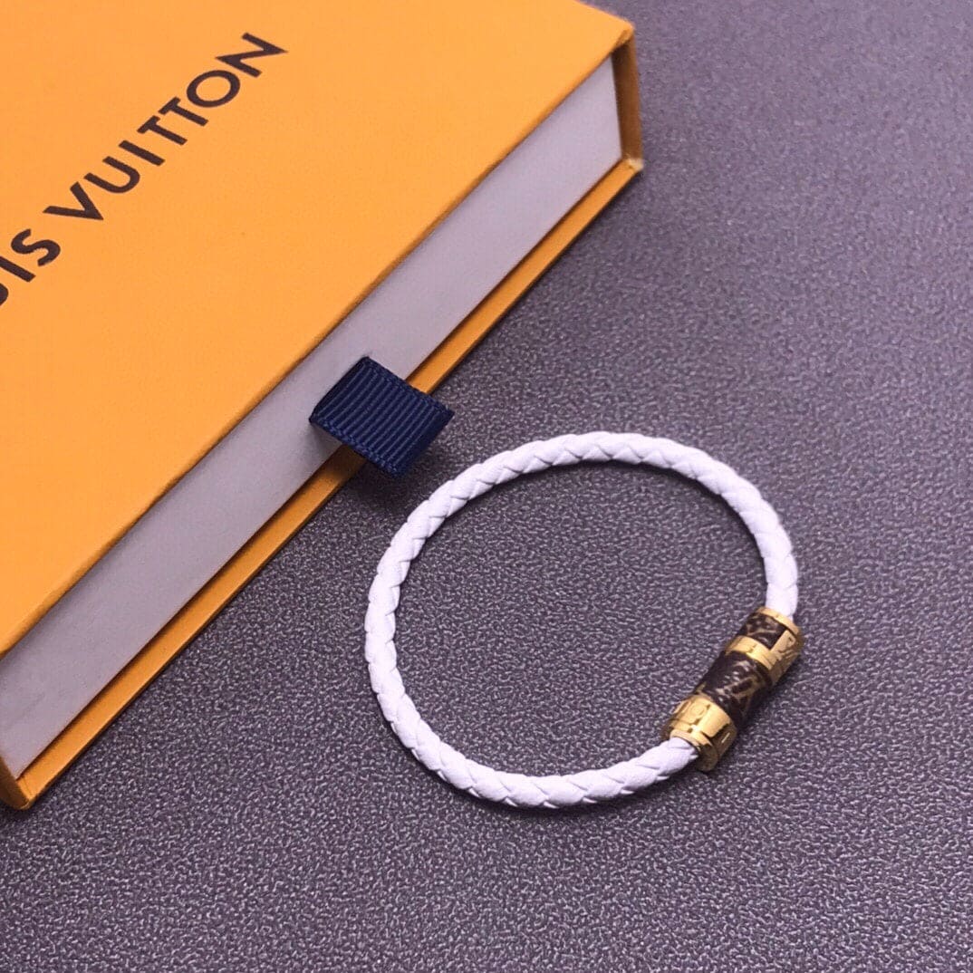 18K Louis Vuitton Braided Bracelet